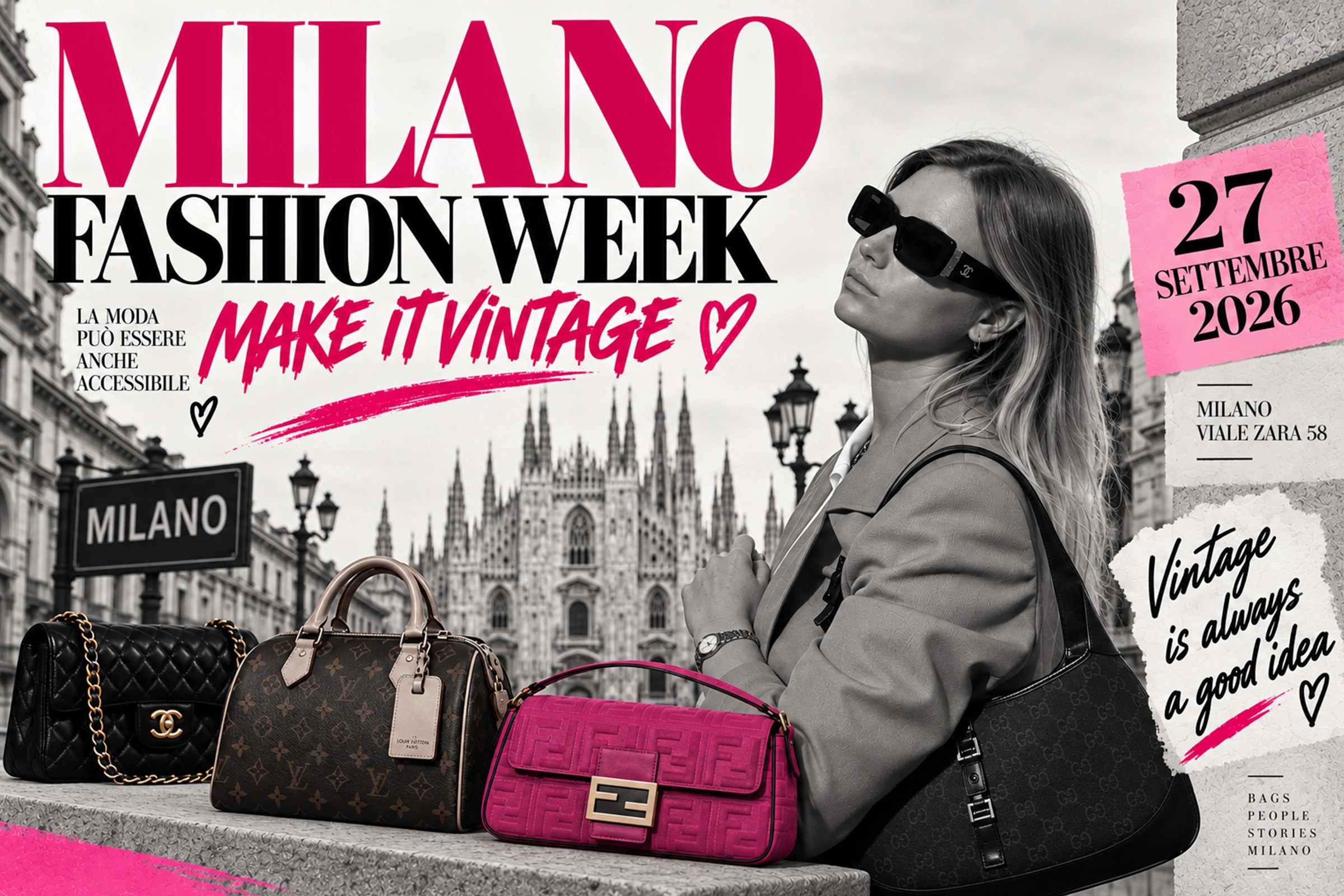 Milano Fashion Week - Make it Vintage